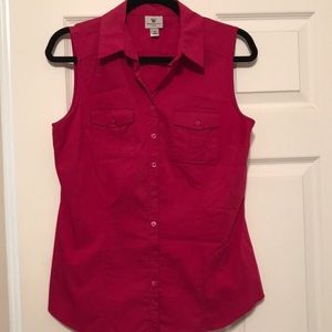 Ladies Sleeveless Shirt